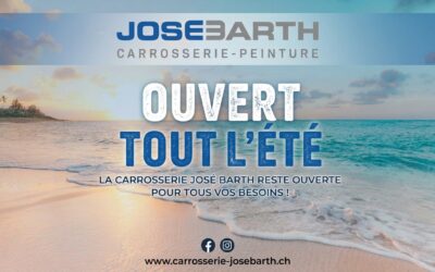 🔧 Ouvert tout l’été !